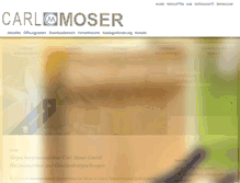 Tablet Screenshot of carlmoser.de